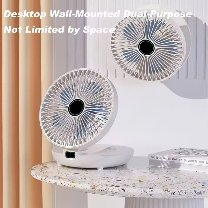 Ventilador plegable multifuncional