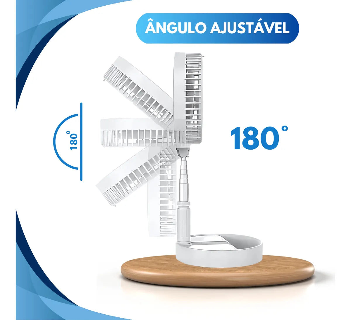 Ventilador portátil plegable