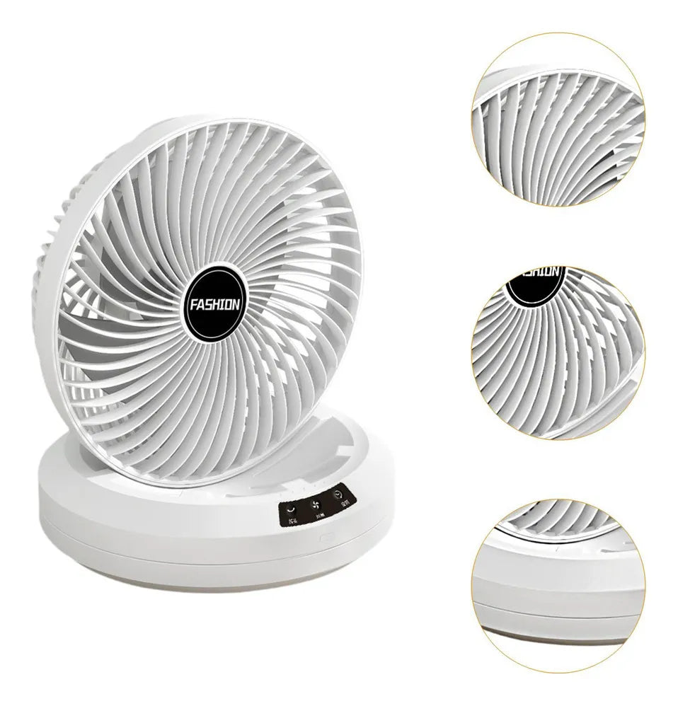 Ventilador plegable multifuncional