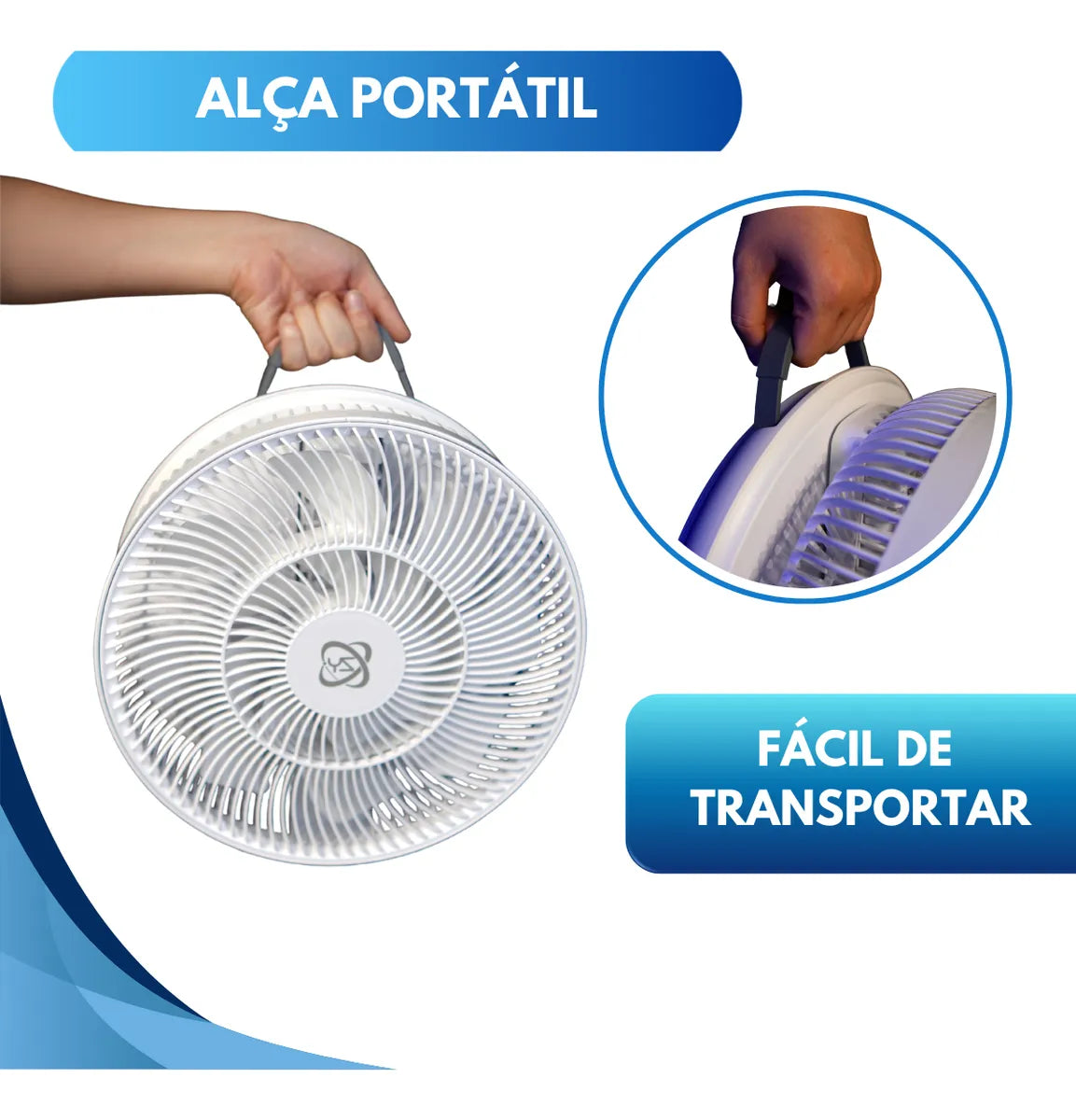 Ventilador portátil plegable