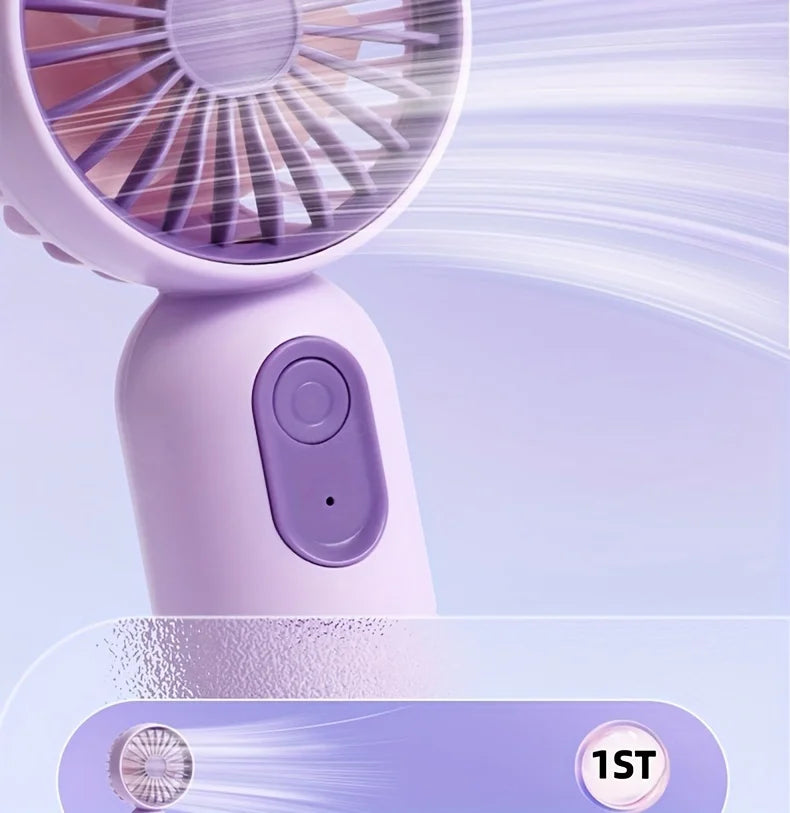 Mini Ventilador Portátil Multifunción.