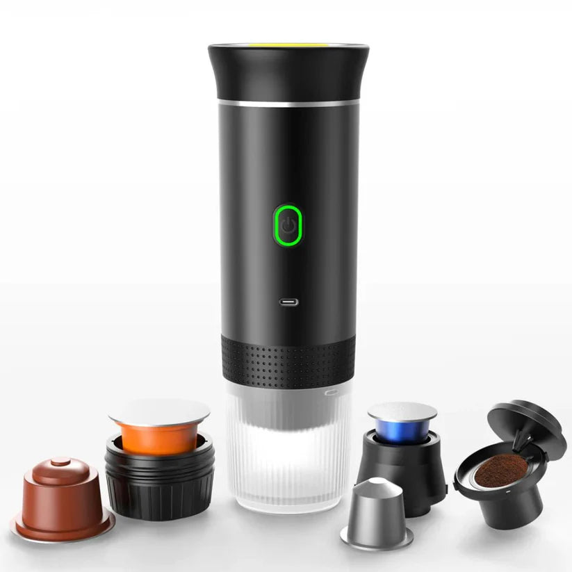 Cafetera eléctrica portátil 3 en 1